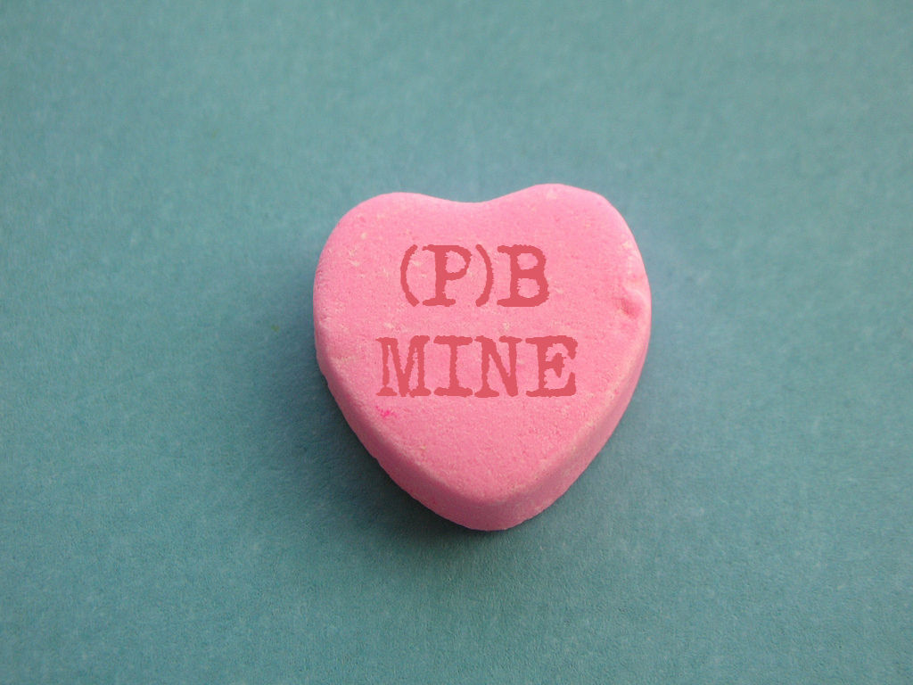 PB Mine Candy Heart