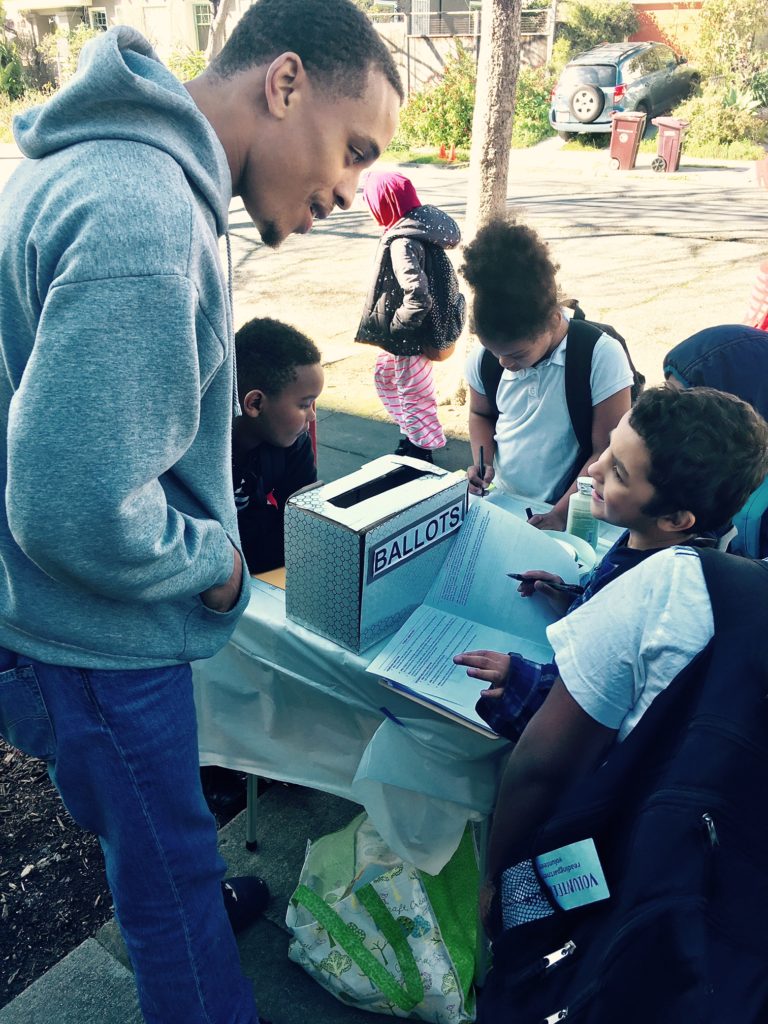 Students vote in PB