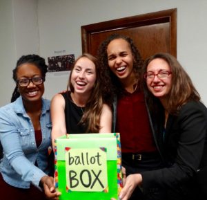 PBP Staff Members Voting PBP Staff Members Voting