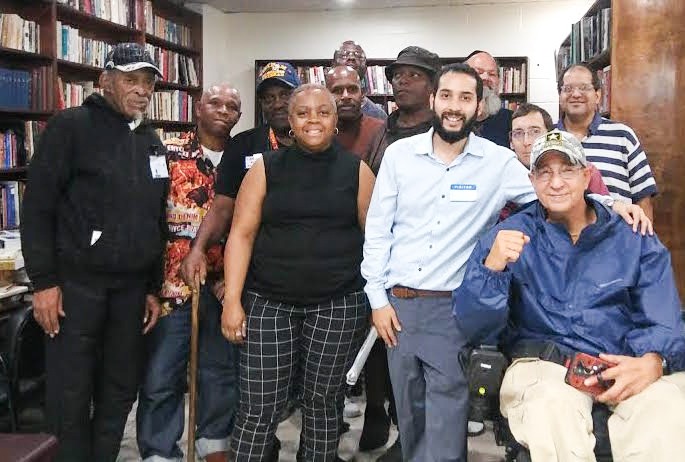 Kenny Medrano pictured front row, second from left with other PB participants in Queens, New York