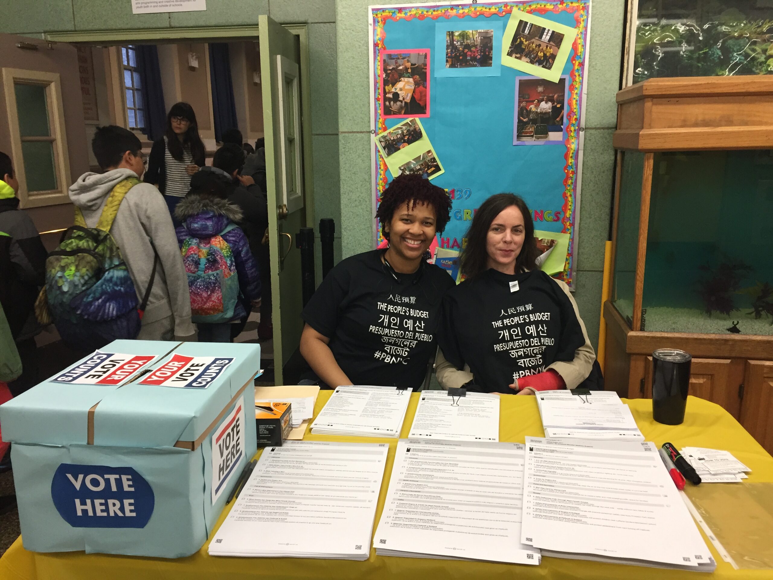IMG_6044 Participants from the cycle 7 PBNYC vote.