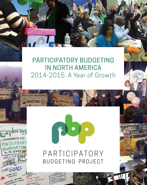 Cover of Resource: Participatory Budgeting in North America 2014-2015: A Year of Growth