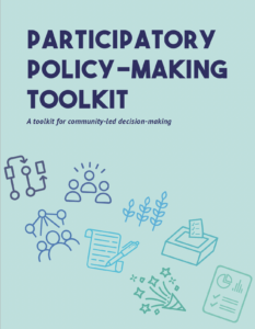 Cover of Resource: Participatory Policy-Making Toolkit: A toolkit for community-led decision-making